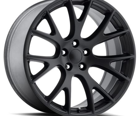 Factory Reproductions FR 70 &ndash; Dodge Hellcat Replica Wheels 20x9.5 5x115 +15 HB 71.5 Hellcat Satin Black with Cap 70095151503