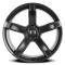 Factory Reproductions FR 77f &ndash; Dodge Hellcat HC2 Replica Wheels 20x11 5x115 +22 HB 71.5 Hellcat HC2 Satin Black with Cap 77011221503F