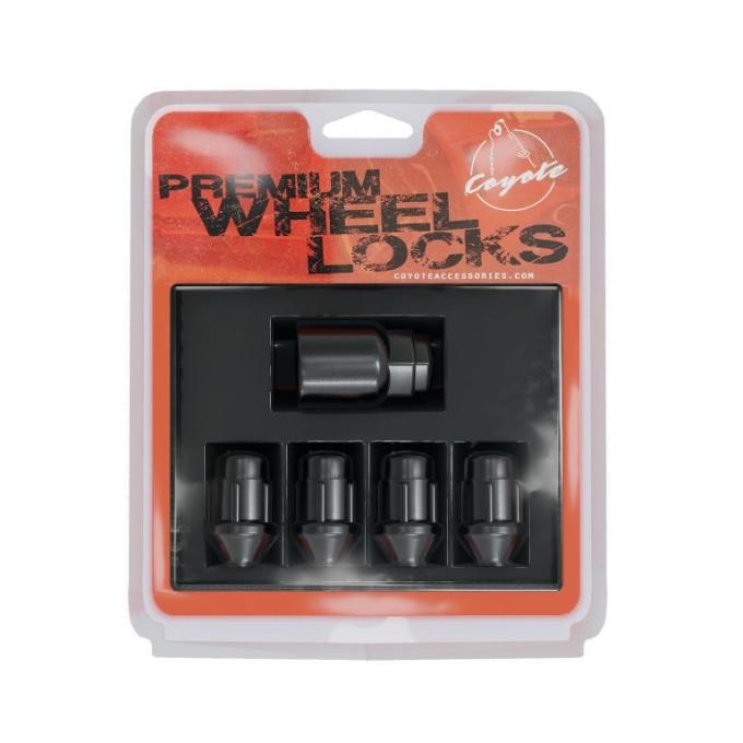 Factory Reproductions Lock Set Lockset - 1/2" (1.38) Black- 4pcs+Key (741142blk) L-LO1220B