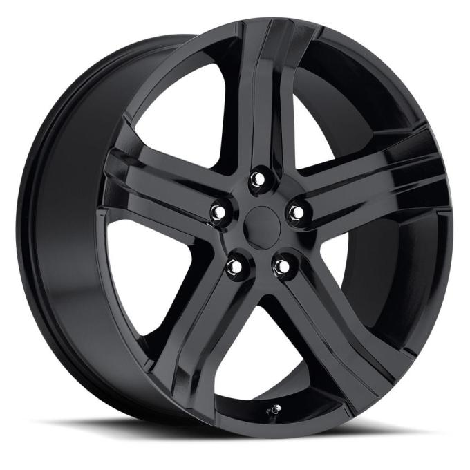 Factory Reproductions FR 69 &ndash; Ram Truck Rt Replica Wheels 24x10 5x5.5 +25 HB 77.8 2013 Dodge Ram Rt Gloss Black with Cap 69410255502