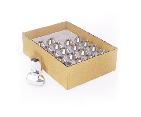 Factory Reproductions Install Kit 14mm X 1.5 (1.65") Dodge/Jeep/Ram Factory Style (7/8) Chrome 20 Lug Nuts L-KIT14150C-20D