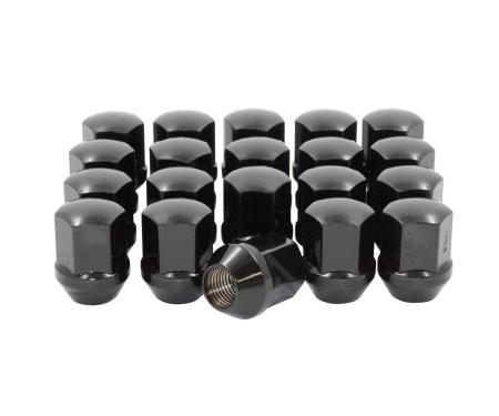 Factory Reproductions Install Kit Install Kit - 14mm X 1.5 (1.40") C8 Factory Style (7/8) Black - 5lug (14k548blk) L-KIT14150B-20C
