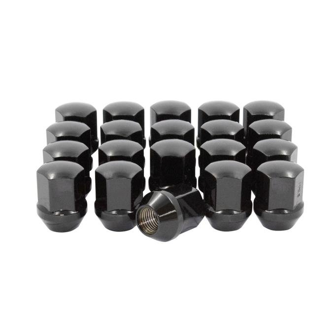 Factory Reproductions Install Kit Install Kit - 14mm X 1.5 (1.40") C8 Factory Style (7/8) Black - 5lug (14k548blk) L-KIT14150B-20C