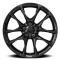 Factory Reproductions FR 551f - Durango SRT Replica Wheel 20x10 5x5 +50 HB 71.5 Durango SRT Gloss Black with Cap 551010505002F