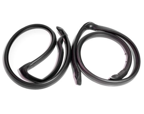 Metro Moulded Parts 1976-1981 Chrysler / Dodge / Plymouth Molded Roof Rail Seals for 2-Door Hardtop. Pair r&l RR 4020