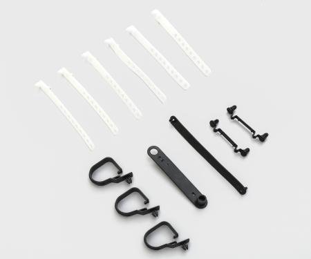 Detroit Muscle Technologies Mopar E Body 70 Under Hood Wiring Hose Strap Kit EXX7070SK01-USK03