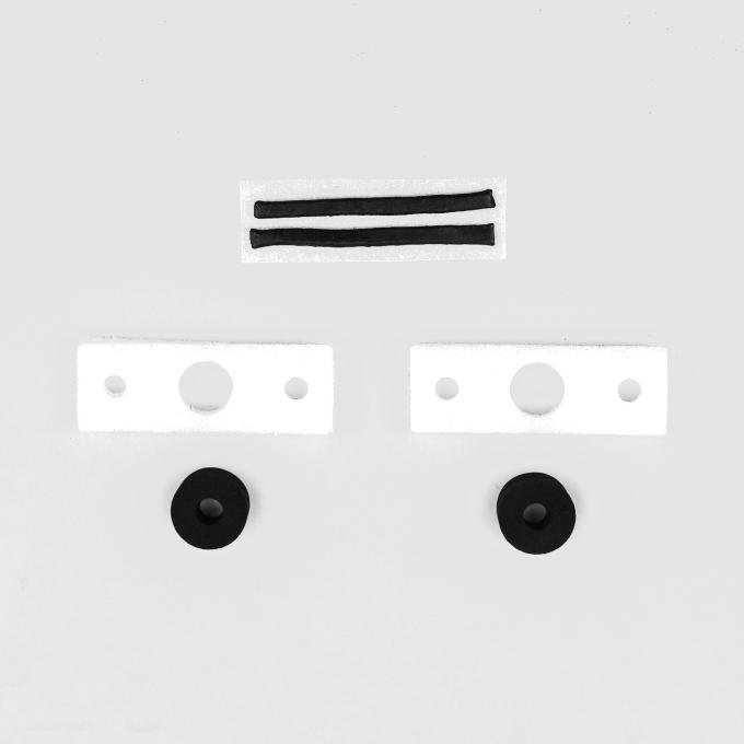 Detroit Muscle Technologies Mopar A Body 63-66, B Body 62-65 Wiper Pivot Gaskets - WHITE ABX6266WP01-WHITE