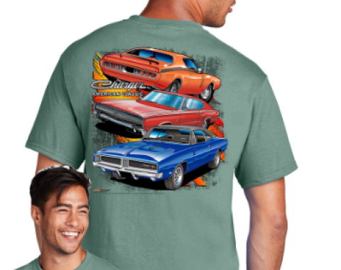 Port & Company Charger 3 Car T-Shirt