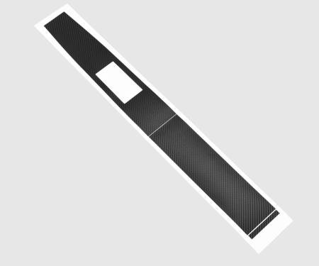 Detroit Muscle Technologies Mopar Console Overlay B Body 68-70 AUTO - CARBON BXX6870OL10-CARBON