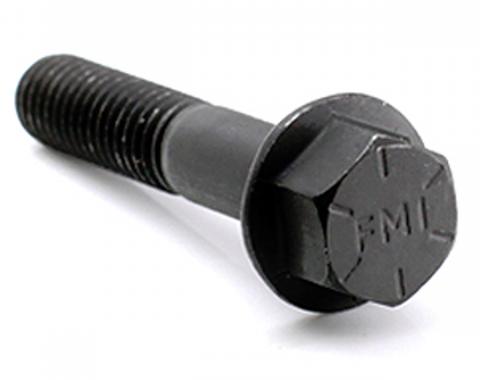 7/16"-14 x 3-1/2" Grade 8 Frame Bolt, Non-Indented, Non-Serrated, Black Phosphate & Oil 