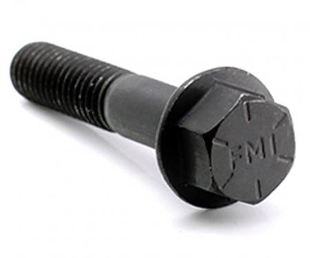 7/16"-14 x 3-1/2" Grade 8 Frame Bolt, Non-Indented, Non-Serrated, Black Phosphate & Oil 