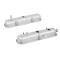 AMD Valve Covers, Pair, 72 Mopar Small Block 335-1072-1PK