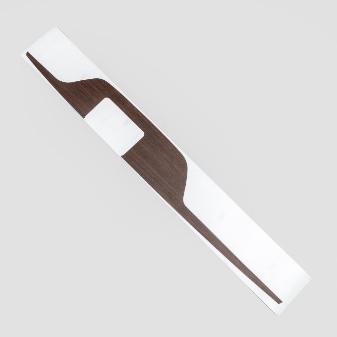 Detroit Muscle Technologies Mopar Console Overlay B E Body 70-74 MANUAL - WALNUT ELB7074OL20-WALNUT