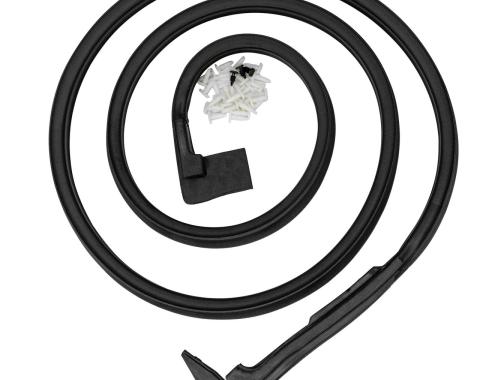 Metro Moulded Parts Door Seal, Side Left Cargo, 78-90 Dodge B-Series (B150/B250/B350) Van, Each LM 123-VG