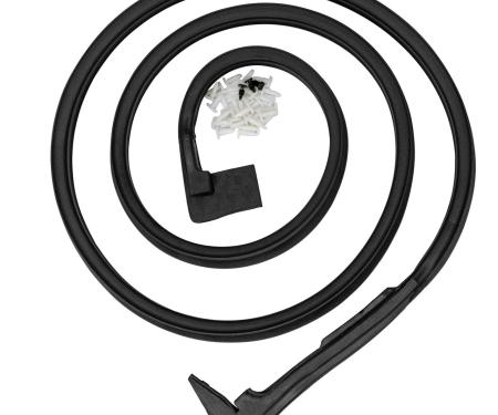 Metro Moulded Parts Door Seal, Side Left Cargo, 78-90 Dodge B-Series (B150/B250/B350) Van, Each LM 123-VG