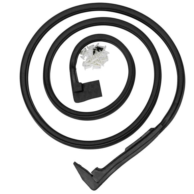 Metro Moulded Parts Door Seal, Side Left Cargo, 78-90 Dodge B-Series (B150/B250/B350) Van, Each LM 123-VG