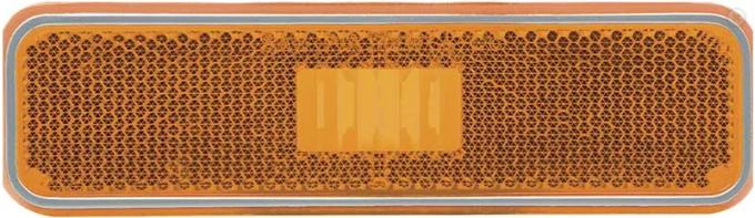 AMD Front Side Marker Lamp Lens, Amber, LH or RH, 72-76 Dodge Plymouth A B E-body K-3587436