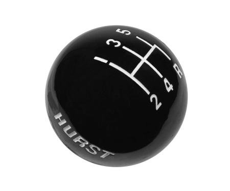 Hurst Shift Knob, 5-Speed Pattern, Black 1630125