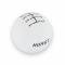 Hurst Shift Knob, 6 Speed, White 1630040