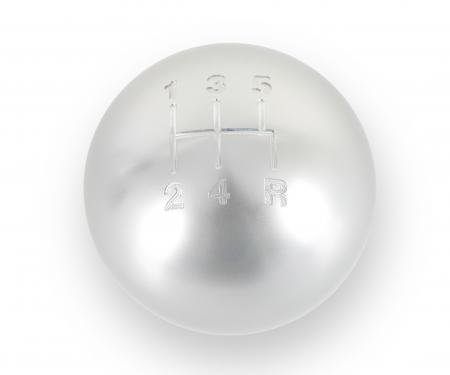 Hurst Billet Shift Knob, 5-Speed Pattern, Silver 163502HST