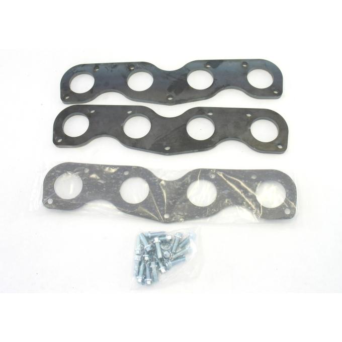 Patriot Exhaust Mopar 331-392 Hemi Engines, Heavy Duty 3/8" Header Flange Kit, 2" Tube Diameter, Round Port Shape H7837