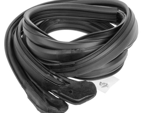 AMD Roof Rail Weatherstrips, LH/RH Pair, 70 Dodge Plymouth E-Body 2DR Hardtop J-CH3016
