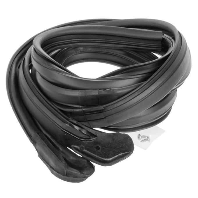 AMD Roof Rail Weatherstrips, LH/RH Pair, 70 Dodge Plymouth E-Body 2DR Hardtop J-CH3016