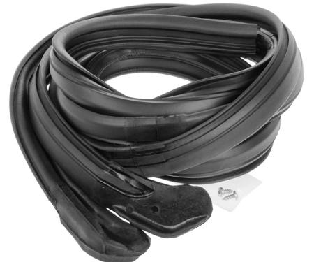 AMD Roof Rail Weatherstrips, LH/RH Pair, 70 Dodge Plymouth E-Body 2DR Hardtop J-CH3016