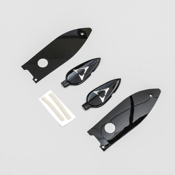 Detroit Muscle Technologies Mopar B Body 64 330 440 Polara Fender Tip Emblem Medallion Pair CHR2449534-PAIR