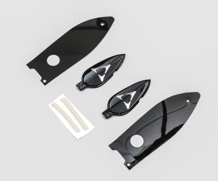 Detroit Muscle Technologies Mopar B Body 64 330 440 Polara Fender Tip Emblem Medallion Pair CHR2449534-PAIR