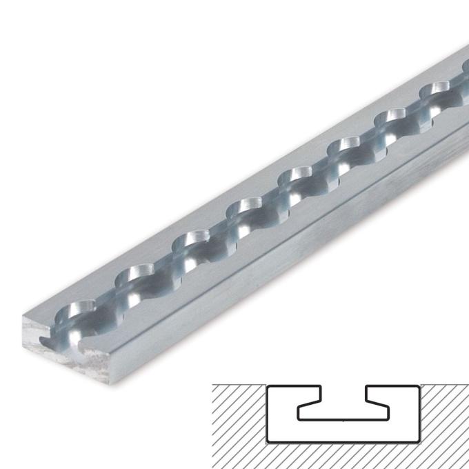 Race Ramps VersaTie Recess-Mounted Track with Square Edge (Series 2) 220012