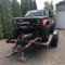 Race Ramps Two 6 & Two 8 Ultra Pack Tie-Down Straps with Detachable Axle Straps, Direct Hook Ends - Red 513217
