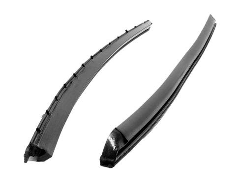 Metro Moulded Parts 1968-1970 American Motors AMX Rear Roll-Up Window Seals, 15-5/8" Long. Pair VS 8