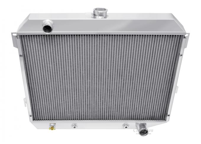 Champion Cooling 4 Row All Aluminum Radiator Made With Aircraft Grade Aluminum MC374