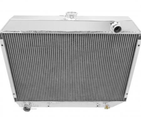 Champion Cooling 4 Row All Aluminum Radiator Made With Aircraft Grade Aluminum MC375