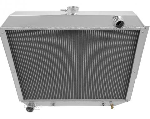 Champion Cooling 4 Row All Aluminum Radiator Made With Aircraft Grade Aluminum MC332