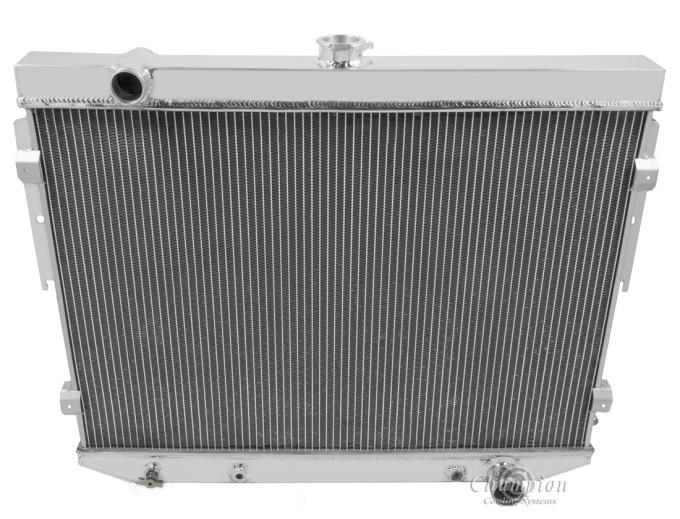 Champion Cooling 4 Row All Aluminum Radiator Made With Aircraft Grade Aluminum MC504