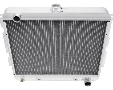 Champion Cooling 2 Row with 1" Tubes All Aluminum Radiator Made With Aircraft Grade Aluminum AE2374