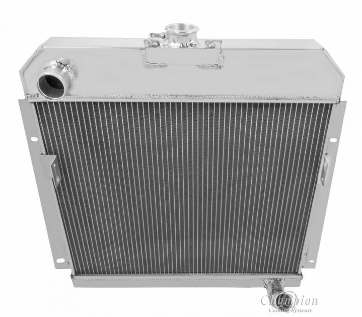 Champion Cooling 2 Row All Aluminum Radiator Made With Aircraft Grade ...