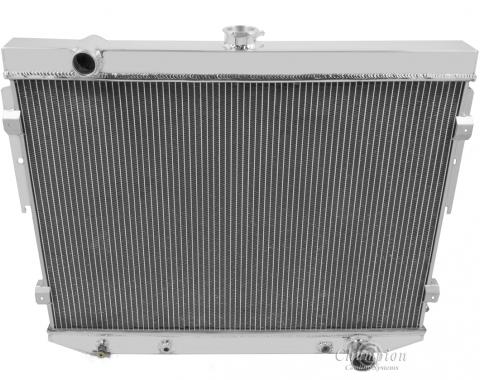 Champion Cooling 4 Row All Aluminum Radiator Made With Aircraft Grade Aluminum MC504