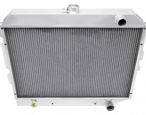 Champion Cooling 4 Row All Aluminum Radiator Made With Aircraft Grade Aluminum MC1643