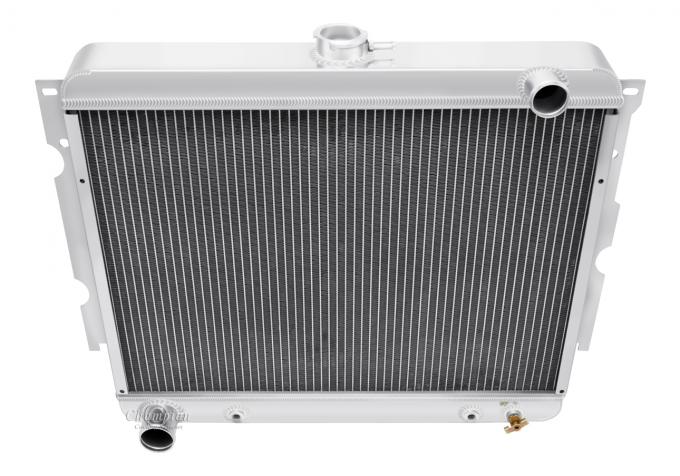 Champion Cooling 4 Row All Aluminum Radiator Made With Aircraft Grade Aluminum MC2375