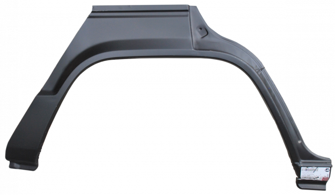 Key Parts '82-'91 Rear Wheel Arch, Passenger's Side 4dr 37-30-58-2