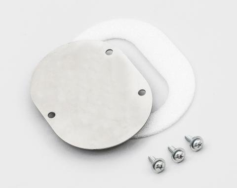 Detroit Muscle Technologies Mopar B E Body 70-71 Non ECS Fuel Tank Vent Line Bulkhead Block Off STAINLESS BEX7071EB02-STAINLESS