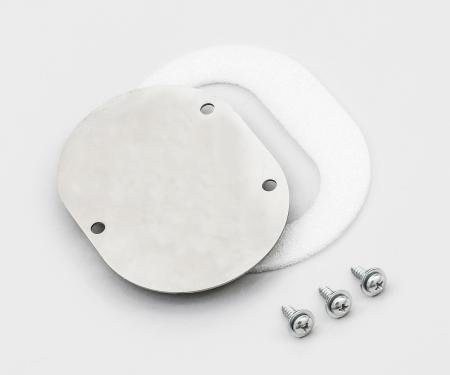 Detroit Muscle Technologies Mopar B E Body 70-71 Non ECS Fuel Tank Vent Line Bulkhead Block Off STAINLESS BEX7071EB02-STAINLESS