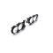 AMD Headlamp Bezels, Pair, 71 Satellite Road Runner GTX 2 Door X145-1471-3P