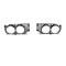 AMD Headlamp Bezels, Pair, 71 Satellite Road Runner GTX 2 Door X145-1471-3P