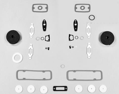 Detroit Muscle Technologies Mopar A Body 72 Scamp Paint Exterior Gasket Set ASC7272PK01