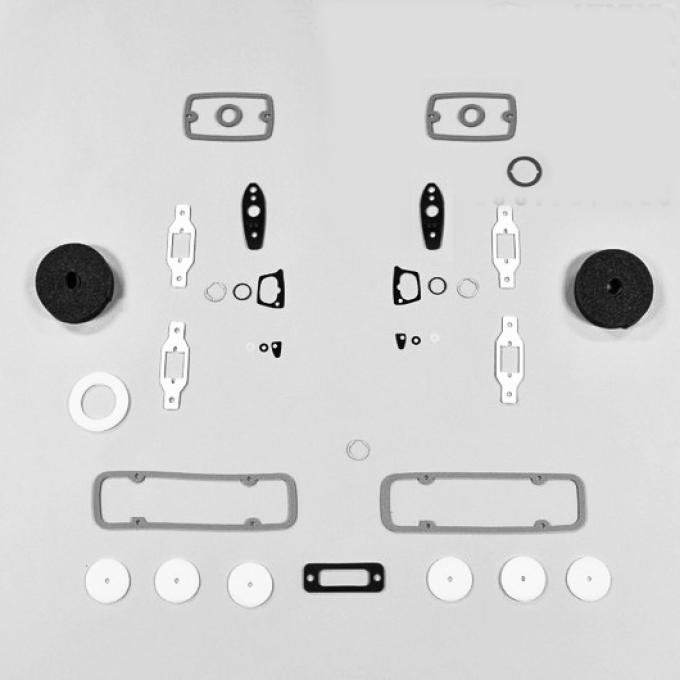 Detroit Muscle Technologies Mopar A Body 72 Scamp Paint Exterior Gasket Set ASC7272PK01