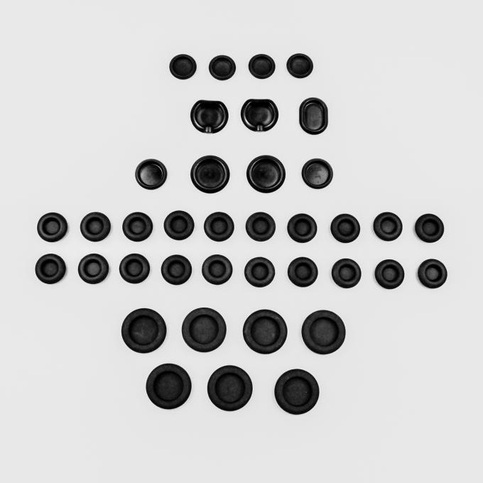 Detroit Muscle Technologies Mopar B Body 73-74 Charger 38pc Body Plug Set BCH7374BP01-BPK16